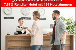 Gewerbeimmobilie kaufen in 99189 Elxleben, 7,78% Rendite - Hotel mit über 120 Zimmer in der Nähe von Erfurt zu verkaufen