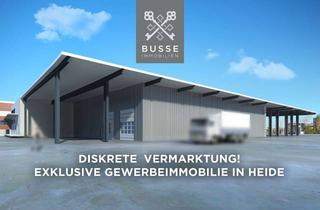 Gewerbeimmobilie mieten in 25746 Lohe-Rickelshof, Exklusive Industriehalle mit 4.500 m² in Toplage – – in direkter Nähe zur Northvolt-Batteriefabrik.