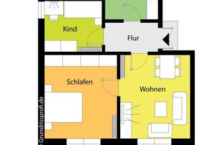 Wohnung mieten in 01445 Radebeul, Gepflegte Wohlfühlwohnung in Radebeul! Tageslichtbad mit Wanne, separate Küche!