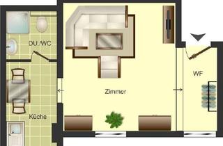 Wohnung mieten in Zum Roten Berge 19, 48165 Hiltrup, 1-Zimmer-Wohnung in Münster Hiltrup