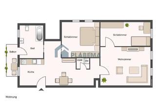 Wohnung mieten in 17235 Neustrelitz, 3 Zimmer-Wohnung am Marktplatz mit Balkon