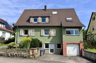 Haus kaufen in 73207 Plochingen, Großes Zweifamilienhaus mit Terrasse und Garten in Zentrumsnähe