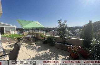 Penthouse mieten in 63796 Kahl, Großzügige Penthousewohnung mit Wintergarten, EBK, Dachterrasse & Fernblick in Kahl am Main