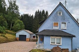 Einfamilienhaus kaufen in 96355 Tettau, Tettau - Freistehendes Einfamilienhaus für Natur-, und Tierliebhaber