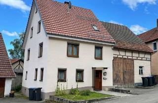 Einfamilienhaus kaufen in 72525 Münsingen, Münsingen - Freistehendes Einfamilienhaus Bauernhaus Scheune Stallung