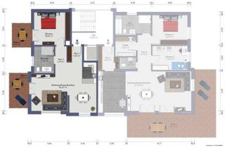 Wohnung kaufen in 36129 Gersfeld, Neubau: charmante 2,5-Zimmer-Etagenwohnung mit zwei Balkonen