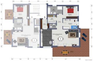 Wohnung kaufen in 36129 Gersfeld, Neubau: charmante 3,5-Zimmer-Etagenwohnung mit großem Balkon