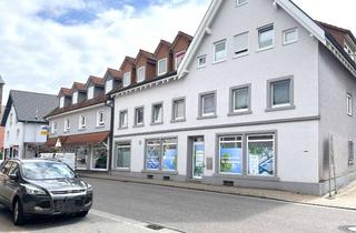 Büro zu mieten in Hauptstraße 68, 76448 Durmersheim, Einladende Fensterfront - großzüg. Büro-/Praxisräume mit eigenem Stellplatz