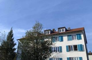 Wohnung mieten in 82327 Tutzing, helle 4-Zimmer-DG-Wohnung in Tutzing mit Einbauküche und Seeblick