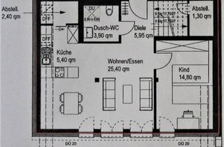 Wohnung kaufen in 74613 Öhringen, Öhringen - Neubau: 3,5-Zi.-Maisonette-Whg.+EBK u. Dachterrasse mitten in ÖHR