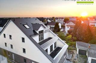 Wohnung kaufen in Coutandinstraße 58, 64546 Mörfelden-Walldorf, XL-Dachterrasse & keine Dachschrägen I provisionsfreier Neubau I A+ Energie I Rooftop & Garden