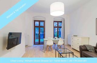 Wohnung mieten in Wilhelm-Stolze-Strasse 32, 10249 Friedrichshain, 2 Zimmer-Apartment mit Terrasse möbliert / 2 room apartment with terrace furnished