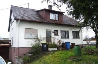 Einfamilienhaus kaufen in 78554 Aldingen, Freistehendes Einfamilienhaus in ruhiger, zentrumsnaher Lage mit schönem Grundstück und Garage