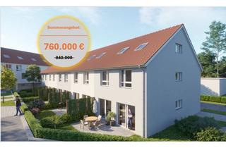 Reihenhaus kaufen in 90522 Oberasbach, Neubau Reihenhaus mit Wärmepumpe und Photovoltaik