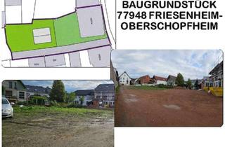 Grundstück zu kaufen in 77948 Friesenheim, Ihr Traumgrundstück in Friesenheim Oberschopfheim: Freier Bauplatz in zentraler Lage.