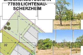 Grundstück zu kaufen in 77839 Lichtenau, Bauplatz mit 504 m² in Lichtenau Scherzheim für ihr Bauvorhaben!