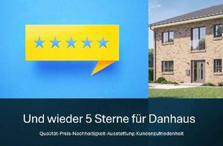 Haus kaufen in 49401 Damme, Danhaus, der einzige Fertighausanbieter, der die gemauerte Klinkerwand ohne Aufpreis im Standard hat