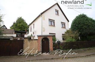 Einfamilienhaus kaufen in 06729 Profen, Landhausflair im Grünen mit Garage und Nebengebäude!