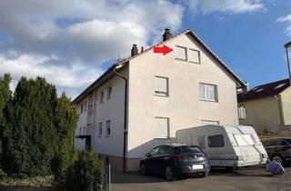 Wohnung kaufen in 71394 Kernen, Kernen: 2-Zimmer-Dachgeschosswohnung als solide Kapitalanlage in Stetten!