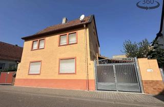 Einfamilienhaus kaufen in 67574 Osthofen, Gepflegtes Einfamilienhaus mit überdachtem Hof und Carport