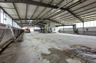 Gewerbeimmobilie mieten in Salzschlirfer Straße 43, 36367 Wartenberg, NUR NOCH TEILFLÄCHEN VERFÜGBAR!!! 1600 m² große Lagerhalle in 36367 Wartenberg zu vermieten