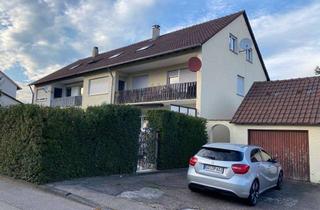 Wohnung kaufen in Stettiner Straße 16, 73540 Heubach, Neuwertige 3,5-Zimmer-Wohnung mit ca. 120 m² großem Gartenanteil in gesuchter Wohnlage von Heubach