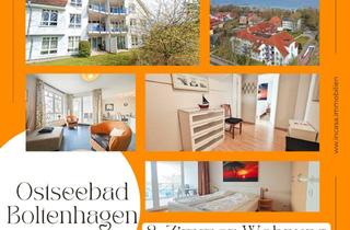 Wohnung kaufen in Ostseeallee 25, 23946 Ostseebad Boltenhagen, 100 Meter vom Strand -3-Zimmer Maisonette Wohnung mit zwei Balkonen in Boltenhagen - provisionsfrei