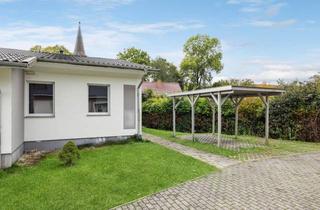 Wohnung kaufen in Kirchplatz, 17509 Hanshagen, 4-Zimmer-Eigentumswohnung mit hübschem Garten im idyllischen Dorfkern von Hanshagen bei Greifswald