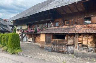 Bauernhaus kaufen in 79677 Aitern, Schönau im Schwarzwald - Schwarzwald Bauernhaushälfte Südlage in Aitern zu verkaufen