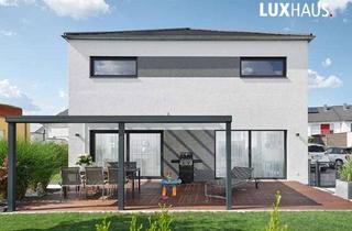 Villa kaufen in 64823 Groß-Umstadt, LUXHAUS! Kompakte Stadtvilla mit viel Garten! NIEDRIGENERGIEHAUS!