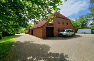 Bauernhaus kaufen in 26639 Wiesmoor, Gulfhaus und Bungalow in Ostfriesland, nahe Wiesmoor, auf großem Grundstück, mit Kaufoption von angrenzendem Ackerland