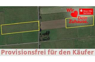 Gewerbeimmobilie kaufen in 27628 Sandstedt, Zwei Landwirtschaftsflächen - Grünland rund 5 ha