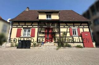 Wohnung kaufen in 67105 Schifferstadt, NEUER PREIS + Haus statt Wohnung: Historisches Fachwerkhaus mit Ausbaupotenzial – Ihr neues Zuhause!