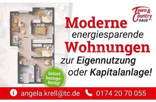 Wohnung kaufen in Unter Dem Pflinzhöck 0, 99817 Eisenach, Eisenach - Weihnachten im eigenen Zuhause! Moderne Erdgeschosswohnung mit Terrasse und Garten in Eisenach - jetzt Förderung nutzen!