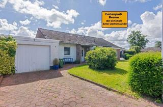 Haus mieten in 26524 Hage, Bungalow-Hälfte mit Garage im Ferienpark Berum zu vermieten!