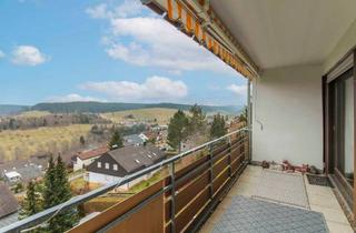 Wohnung kaufen in Am Wald 23, 78089 Unterkirnach, Schöne 2-Zi.-ETW mit 2 Balkonen inkl. Panorama-Aussicht und Schwimmbad