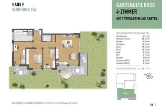 Wohnung kaufen in 72793 Pfullingen, 4 Zimmer mit 2 Terrassen und Garten