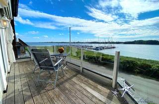 Haus kaufen in 24392 Boren, Juwel an der Schlei: EFH mit großer Glasfront und Balkon mit Wasserblick + Nebenhaus in Boren