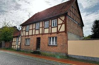 Haus kaufen in Grünstraße 28, 38486 Klötze, geschichtsträchtiges Fachwerkhaus in zentraler Lage