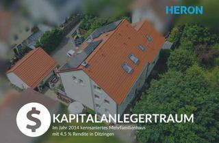 Mehrfamilienhaus kaufen in 71254 Ditzingen, KAPITALANLEGERTRAUM - Im Jahr 2014 kernsaniertes Mehrfamilienhaus mit 4,5 % Rendite in Ditzingen