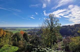 Grundstück zu kaufen in 86830 Schwabmünchen, Exklusives Baugrundstück in Hanglage von Schwabegg! Weitblick und Bergblick!