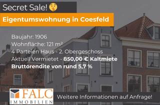 Wohnung kaufen in 48653 Coesfeld, Diskrete Vermarktung - Modernisierte Altbauwohnung in Coesfeld!