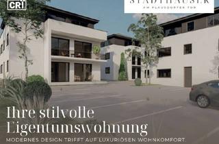 Wohnung kaufen in 35260 Stadtallendorf, Obergeschoss - Stilvolle Neubau-Eigentumswohnung - Stadthäuser Am Plausdorfer Tor