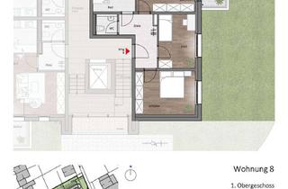 Wohnung mieten in Karolingerstr. 12, 53859 Niederkassel, 3-Zimmer-Neubauwohnung (11.2022) im Energiesparhaus in Niederkassel Rheidt