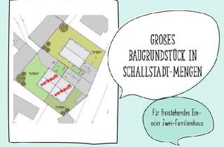 Grundstück zu kaufen in 79227 Schallstadt, Tolles großes Baugrundstück in Schallstadt-Mengen. Sichern Sie sich den letzten Freien Bauplatz.