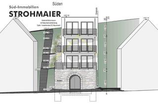 Grundstück zu kaufen in 71522 Backnang, Baugrundstück - gepl. Teilabbruch des Gebäudes / Lager - Aufstockung 3 Stockwerke für 2 Wohnungen