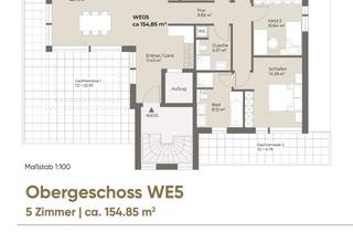 Penthouse kaufen in Am Schieferberg, 65779 Kelkheim, Exklusives 5 Zi.-Neubau-Penthouse mit großer Sonnenterrasse in zentraler Lage