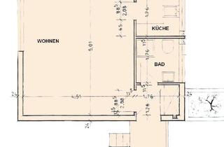 Wohnung mieten in Realschulweg, 29378 Wittingen, Gepflegte 1-Zimmer-Hochparterre-Wohnung mit eigenem Eingang