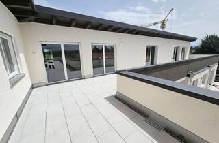 Wohnung kaufen in 83043 Bad Aibling, Neubau! 3- Zi.-Wohnung im DG mit Dachterrasse im Neubaugebiet Ellmosener Wies am Ortsrand von Bad Aibling