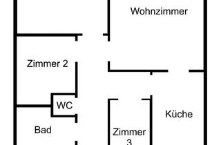 Wohnung mieten in 35519 Rockenberg, Schöne EG-Wohnung mit Garten in Rockenberg